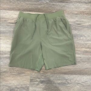 Green Lululemon Athletic Shorts